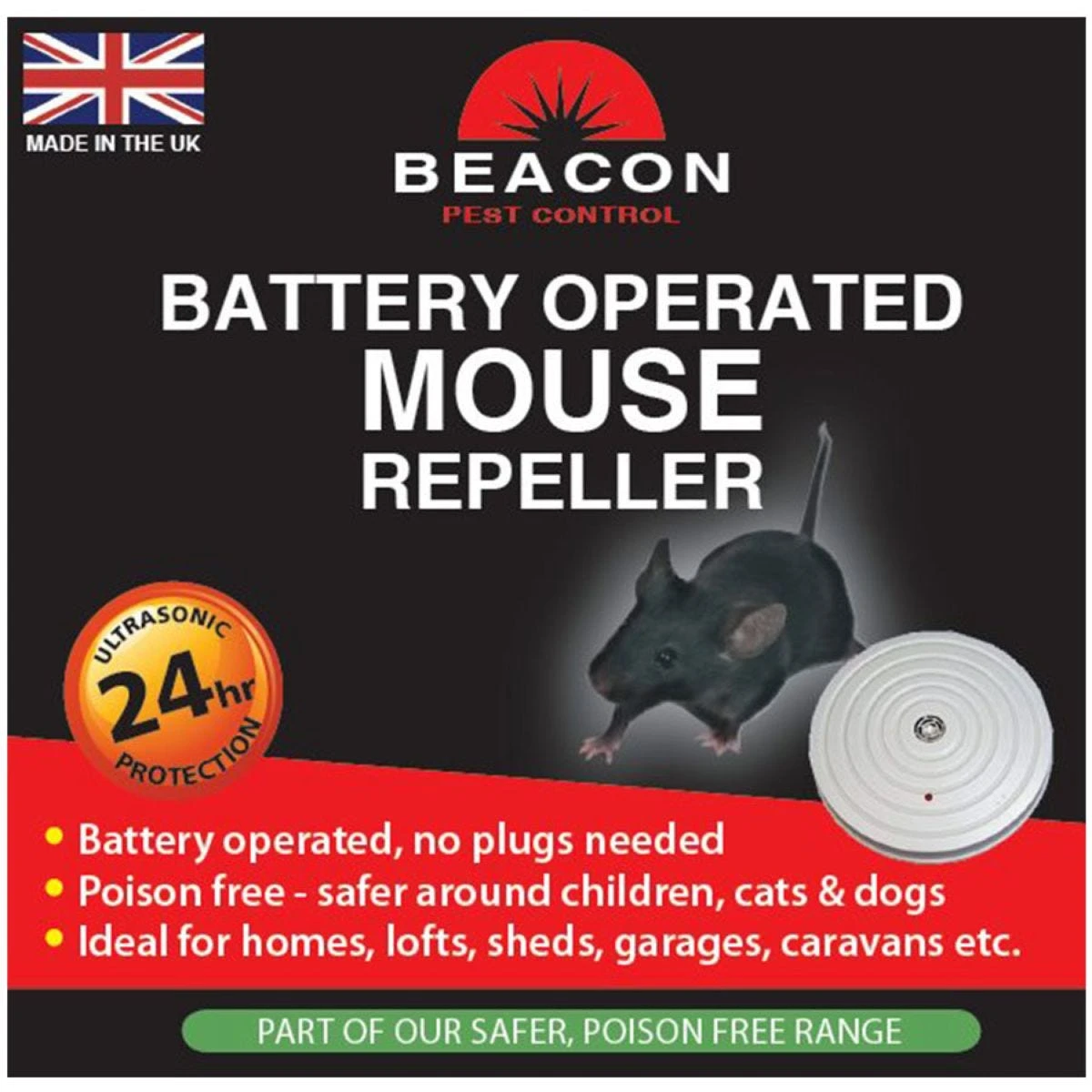 Rentokil Battery Operated Mouse Repeller - Image 2