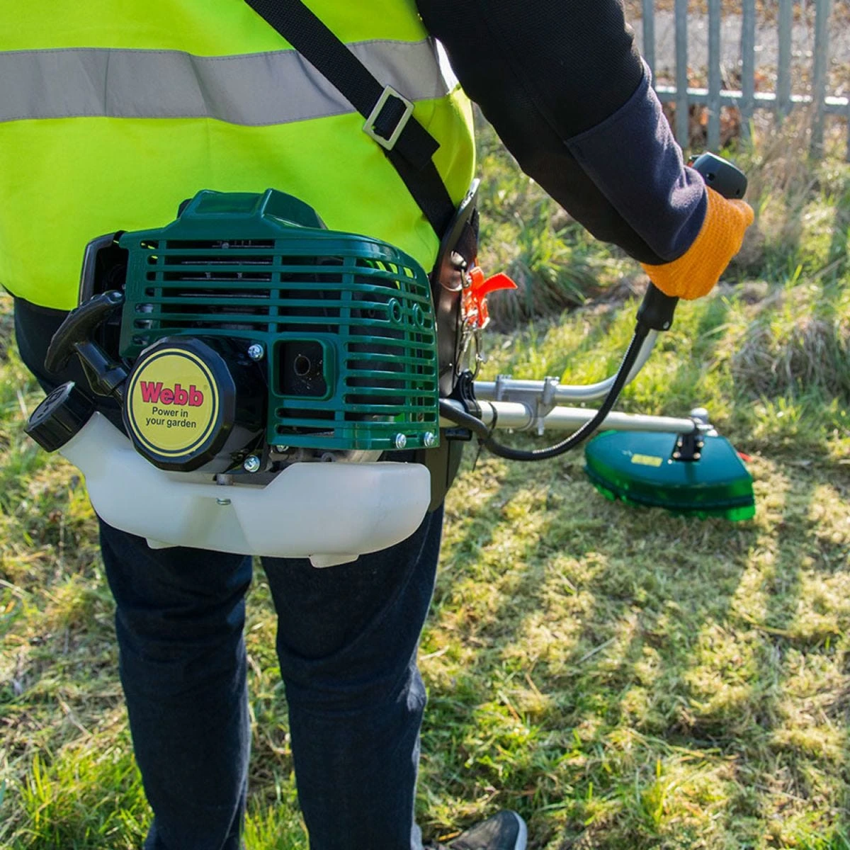 Webb BC33 33cc 2-Stroke Petrol Brushcutter - Image 3