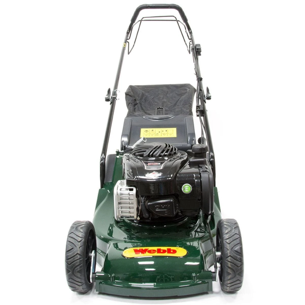 Webb RR17SP 43cm Self-Propelled ABS-Deck Rear-Roller Rotary Petrol Mower - Image 7