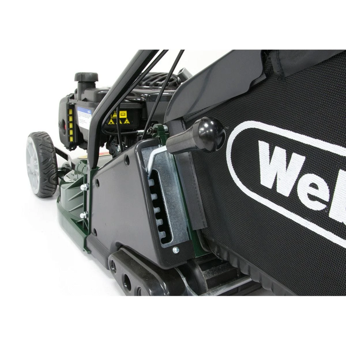 Webb RR17SP 43cm Self-Propelled ABS-Deck Rear-Roller Rotary Petrol Mower - Image 5