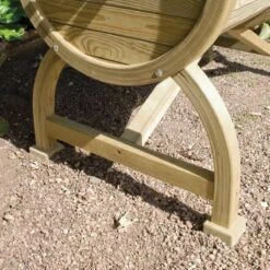 Rowlinson Marberry Barrel Garden Planter