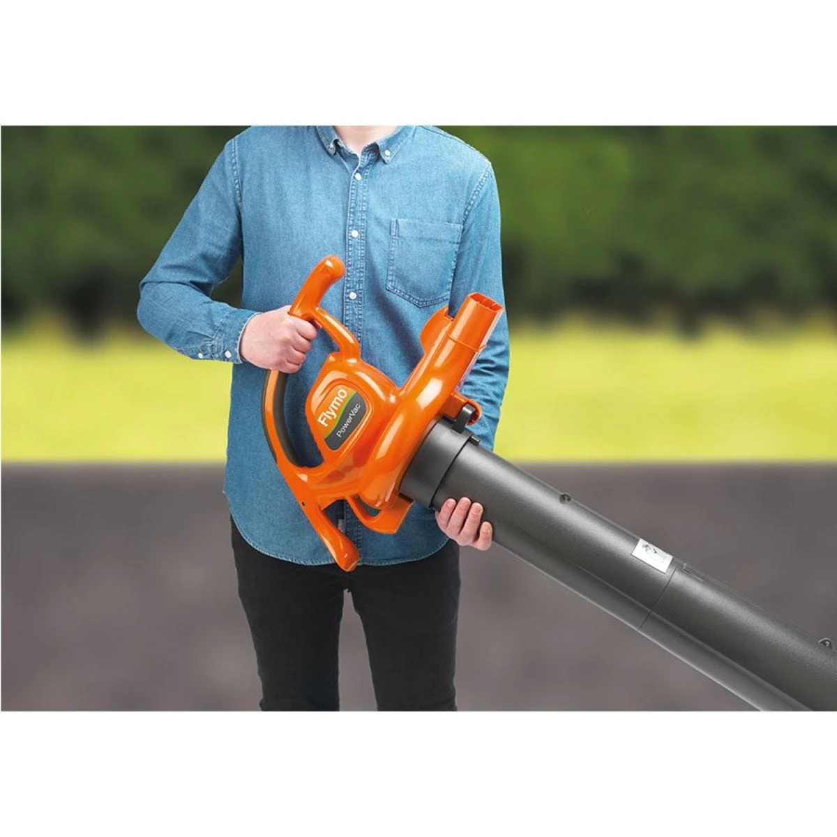 Flymo PowerVac 3000 2700W 3-in-1 Electric Vacuum, Blower And Shredder With 45L Collection Bag And 10m Cable - Image 3