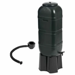Charles Bentley 100L Slimline Water Butt Set Including Tap With Stand And Filler Kit