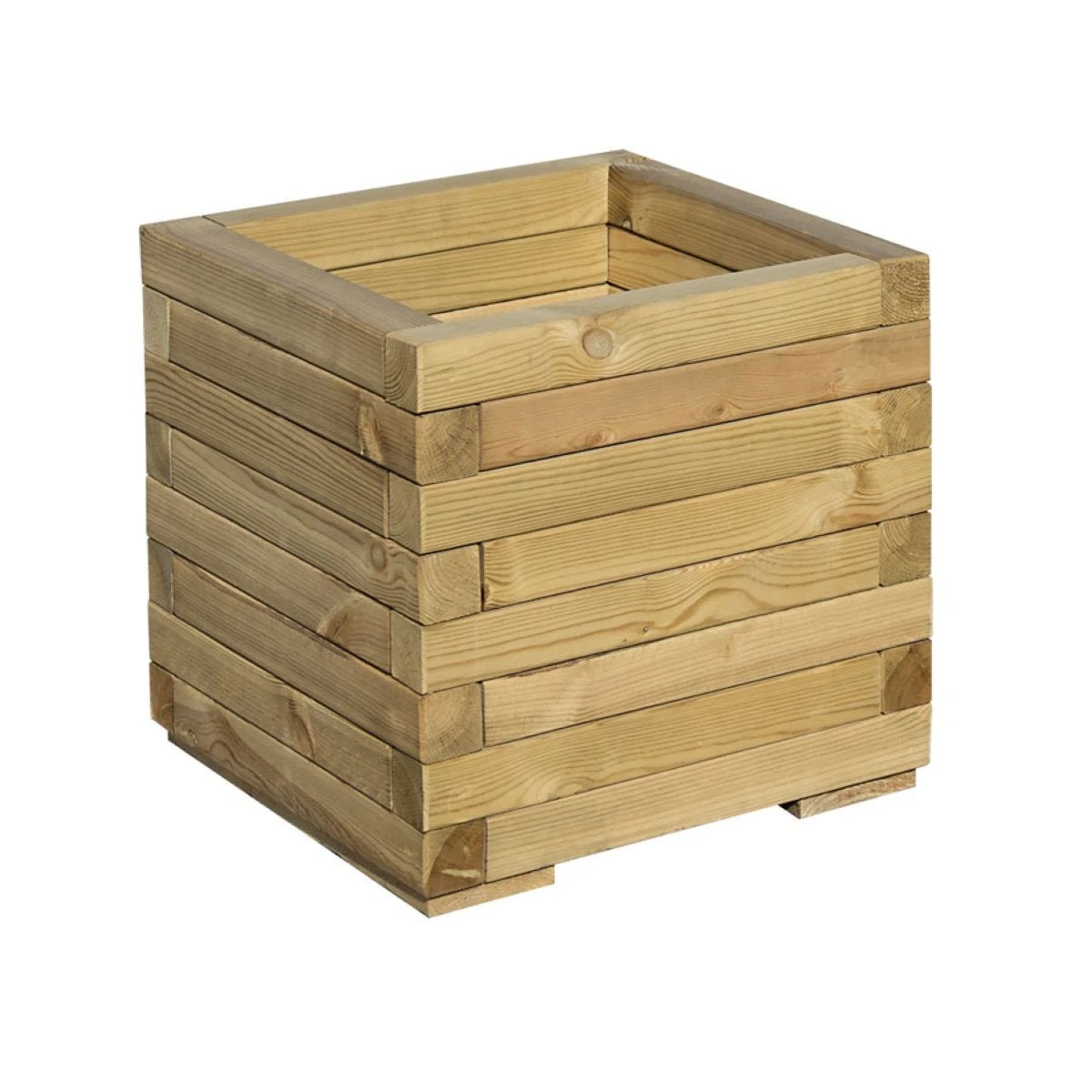 Rowlinson Square Wooden Planter - Image 2