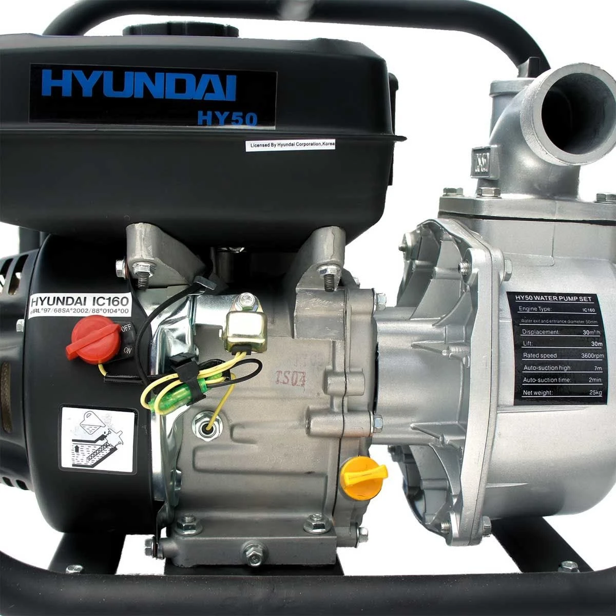 Hyundai HY50 Petrol 2 (50mm) Water Pump - Image 2