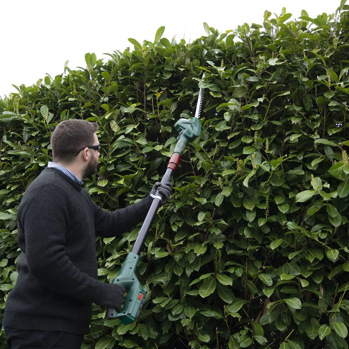 Webb 20V Long Reach Hedge Trimmer With Battery & Charger - Image 7