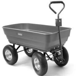 The Handy 200kg (440lb) Poly Body Garden Trolley