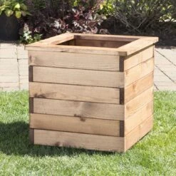 Charles Taylor 4pc Large Square Planter Set