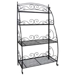 VegTrug Folding Plant Stand 4 Shelf