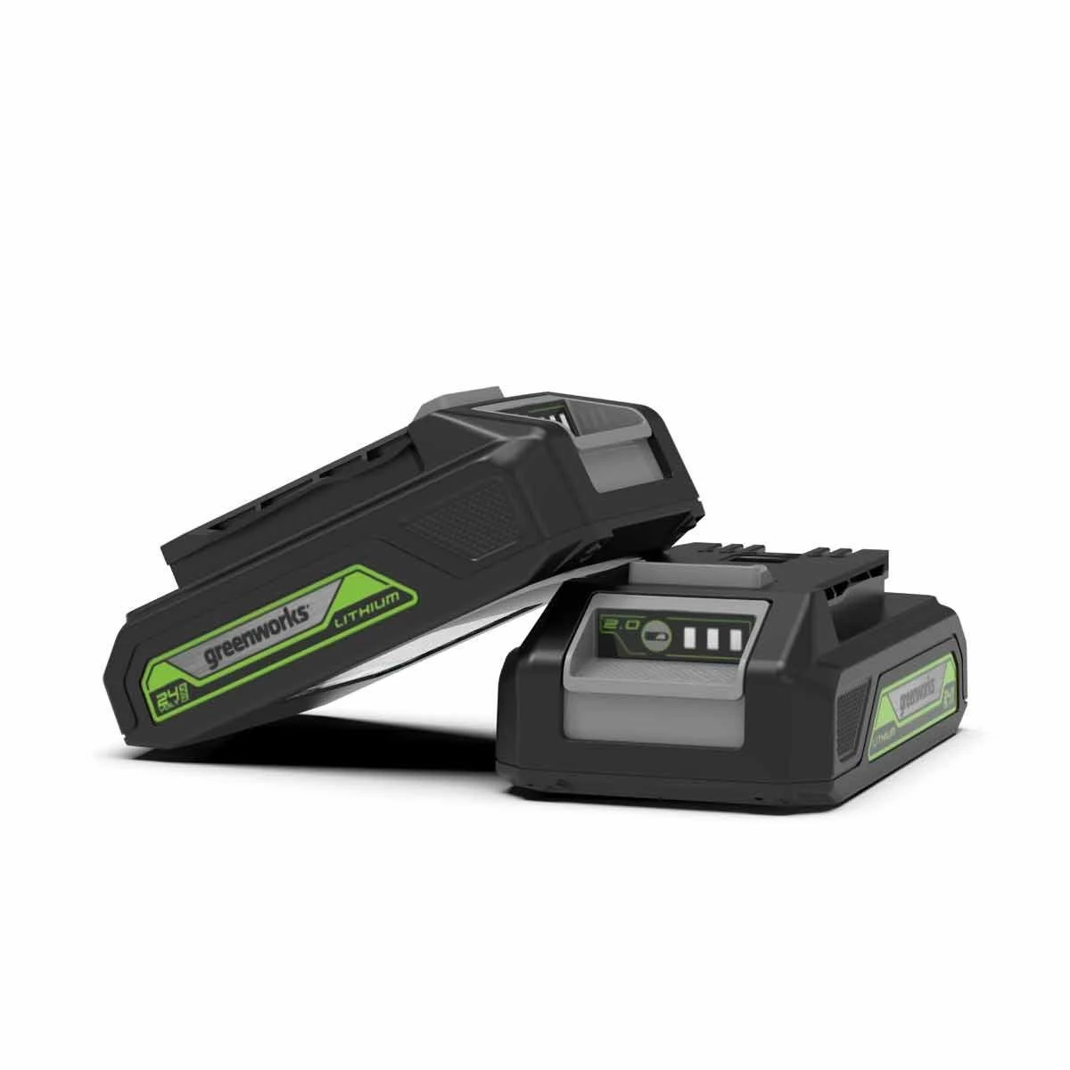 Greenworks 48v Cordless 41cm Lawnmower With Two 24v 2Ah Batteries & 2A Charger - Image 3