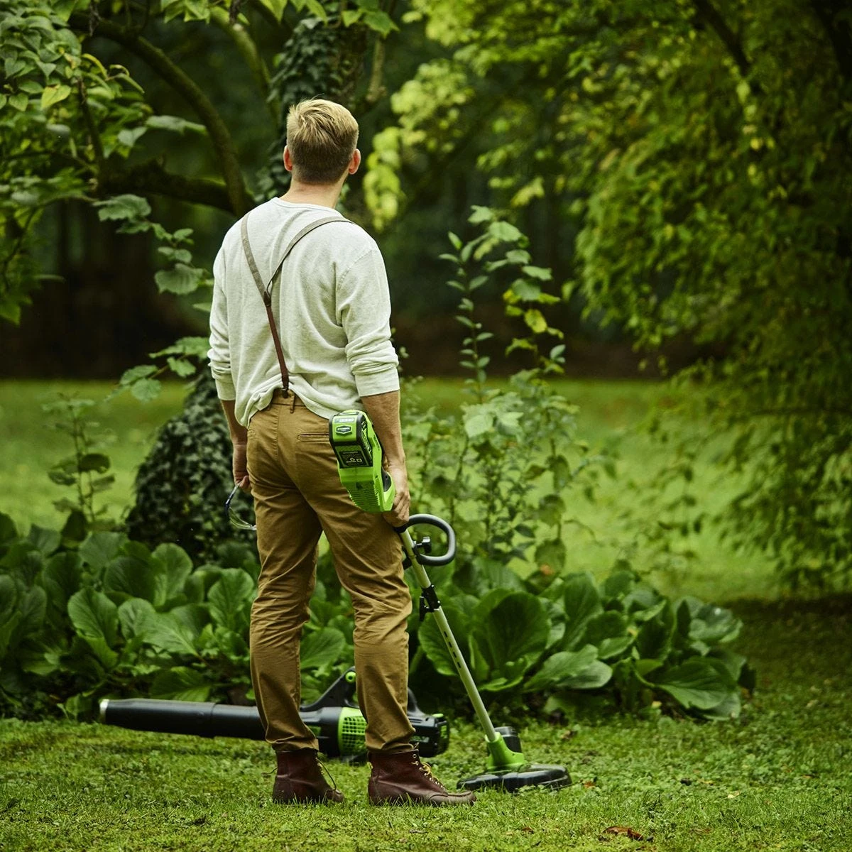 Greenworks 60V DigiPro 36cm Cordless Linetrimmer (Tool Only) - Image 7