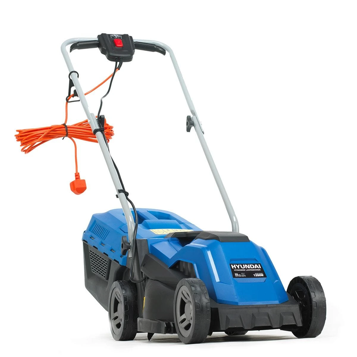 Hyundai HYM3300E Corded Electric 1200W/240V Mulching Roller Lawnmower - Image 6