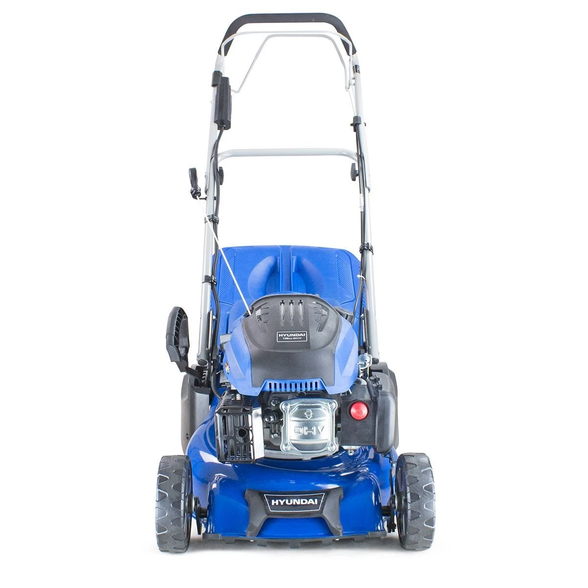 Hyundai HYM430SPER Self Propelled 17" 43cm 430mm 139cc Electric Start Petrol Roller Lawn Mower - Includes 500ml Engine Oil - Image 4