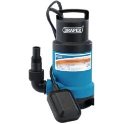 Draper 166L/Min Submersible Dirty Water Pump With Float Switch (550W)