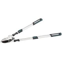 Draper Telescopic Soft Grip Anvil Ratchet Action Loppers With Aluminium Handles