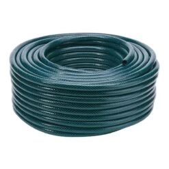 Draper 12mm Bore Green Watering Hose - 50m