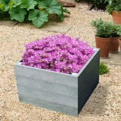 NBB Recycled Furniture EverYear Raised Bed L600 X D640 X H400mm - Grey