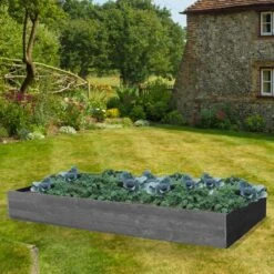NBB Recycled Furniture EverYear Raised Bed L1200 X D640 X H300mm - Grey