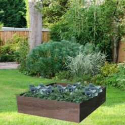 NBB Recycled Furniture EverYear Raised Bed L1200 X D1240 X H400mm - Brown