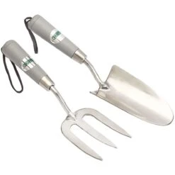 Draper Stainless Steel Hand Fork & Trowel Set - 2 Piece