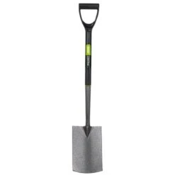 Draper Carbon Steel Garden Spade - Grey