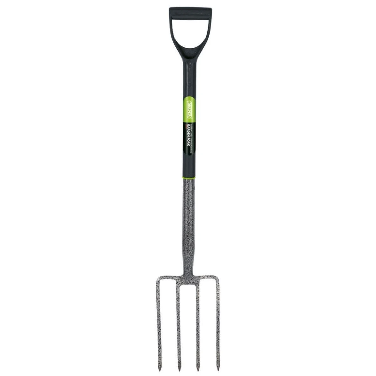 Draper Extra Long Carbon Steel Garden Fork - Grey