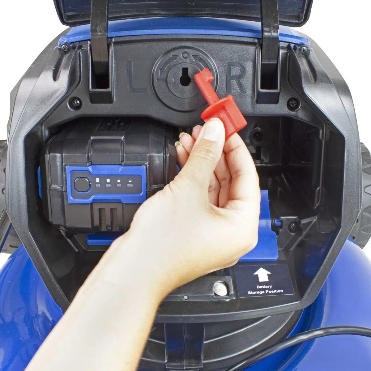 Hyundai HYM40LI420P 40v Rechargeable Lawn Mower - Image 12