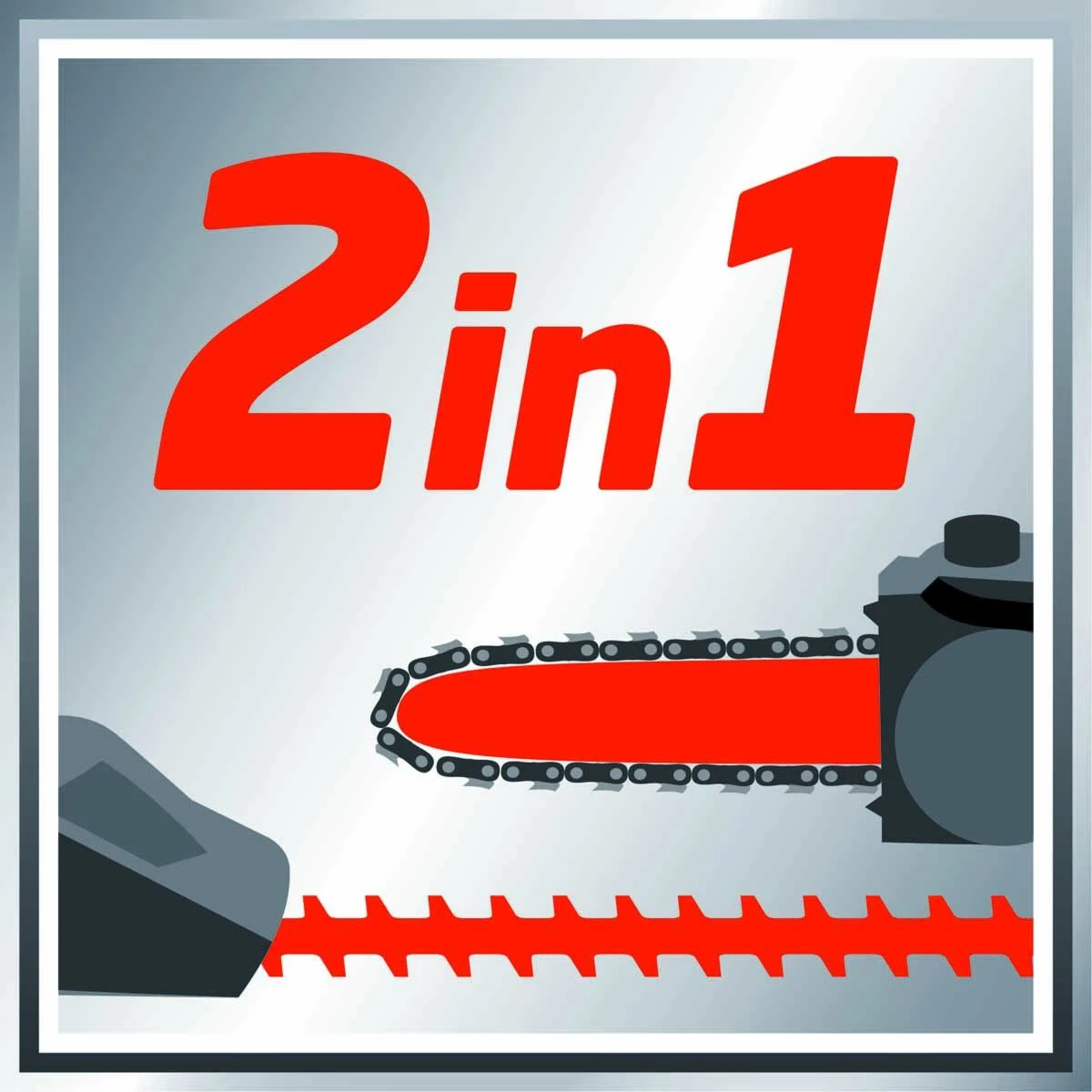 Einhell 18v Cordless Hedge Trimmer And Pruner Kit - Image 3