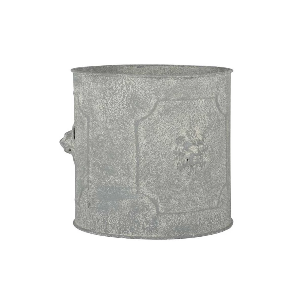 Esschert Design Set Of 2 Round Lion Head Planters - Image 2