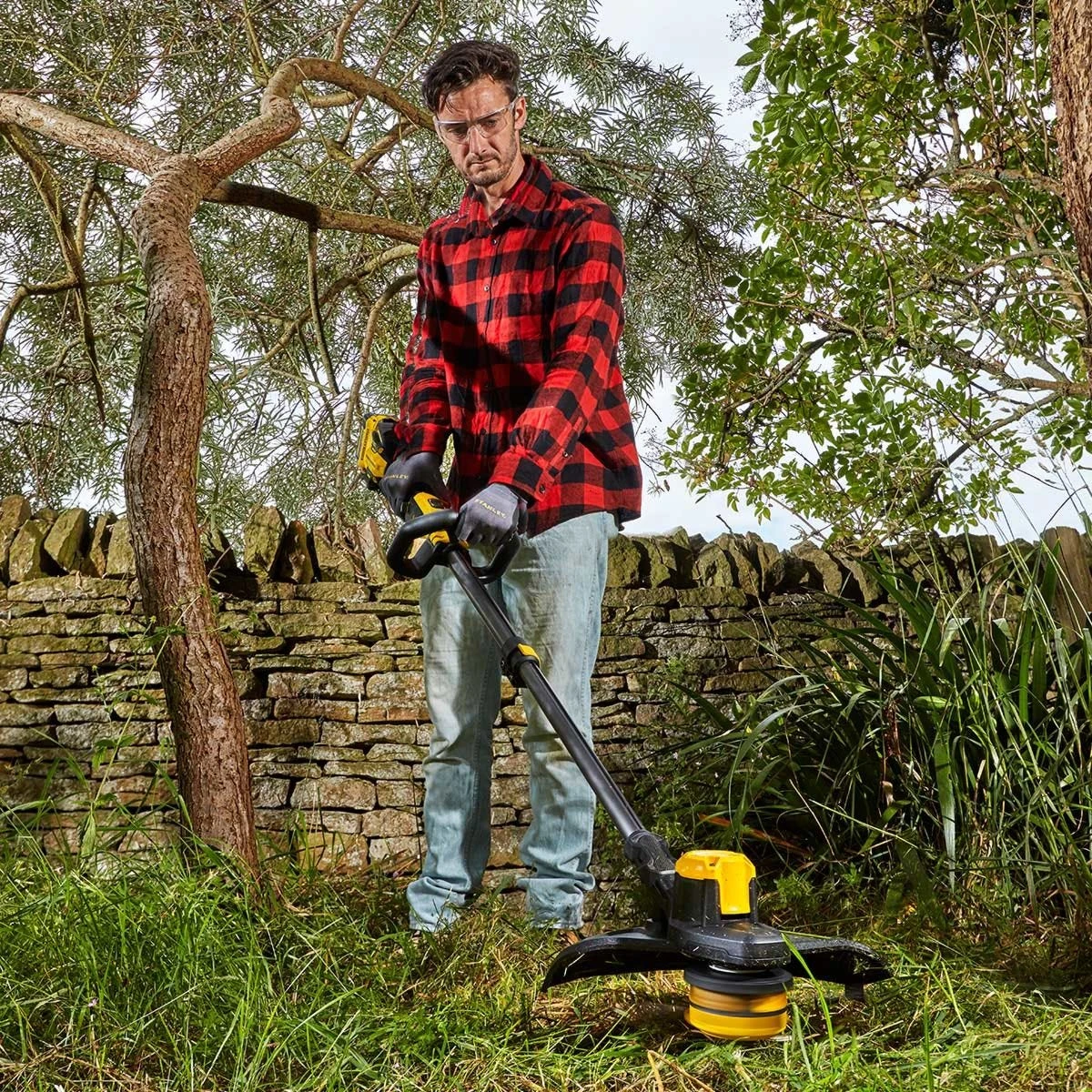 Stanley FatMax V20 18v Cordless 33cm Brushless String Trimmer - Image 3