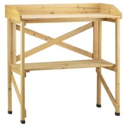 Garden Grow Wooden Potting Bench