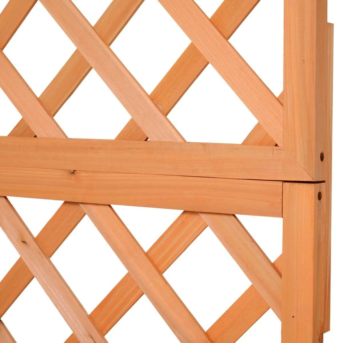 Outsunny Wooden Planter With Trellis - Image 5