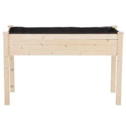Outsunny Raised Wooden Planter