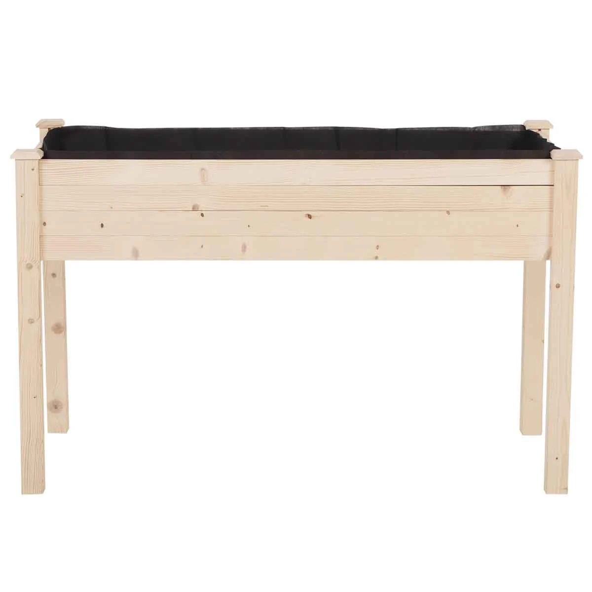 Outsunny Raised Wooden Planter