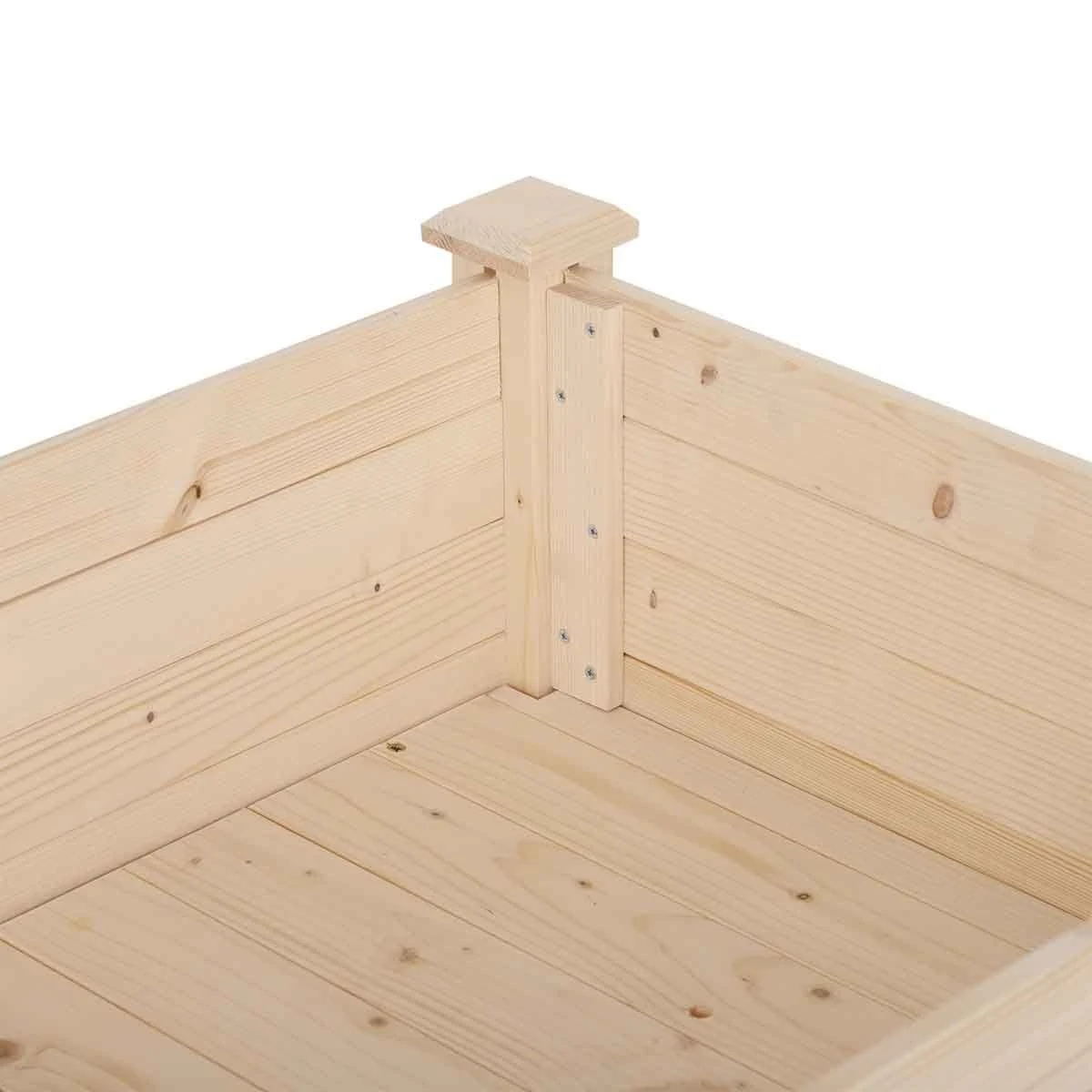 Outsunny Raised Wooden Planter - Image 5