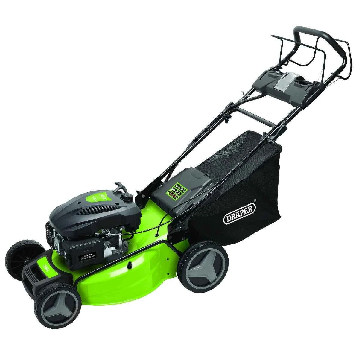 Draper 530mm Self-Propelled Petrol Lawn Mower (173cc/4.4HP)