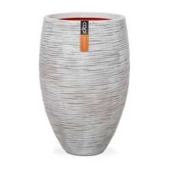 Capi Europe Vase Deluxe Rib NL 40x60 - Ivory