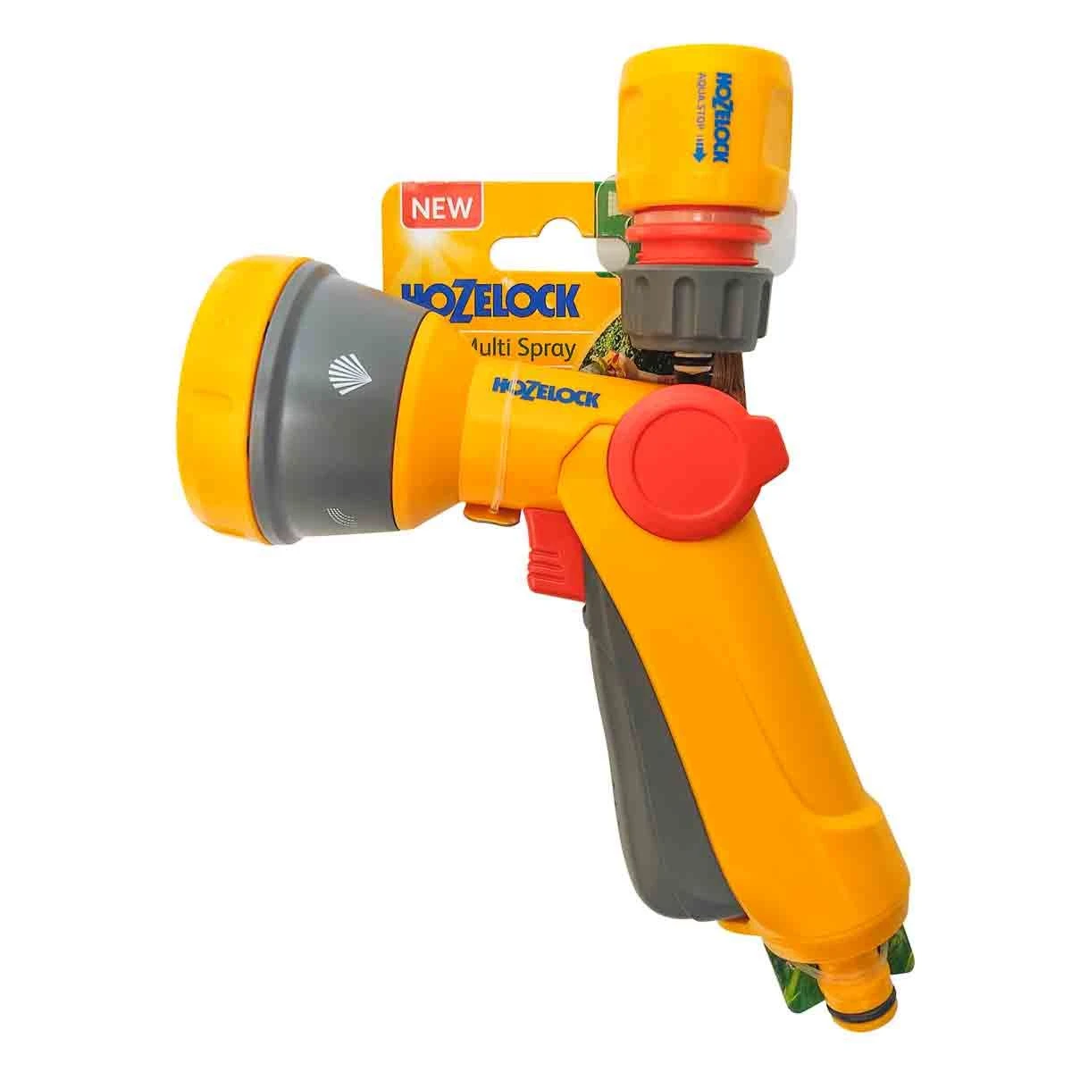Hozelock Multi Spray Gun 2669 - Yellow & Grey - Image 5