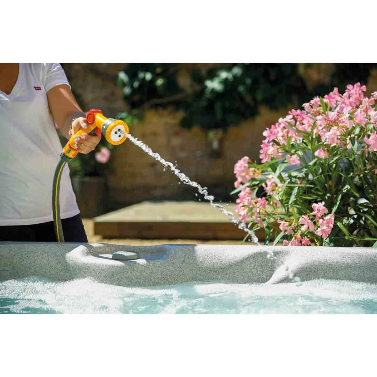 Hozelock Multi Spray Gun 2669 - Yellow & Grey - Image 6