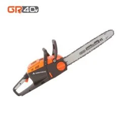 Yard Force 40V Cordless 35Cm Oregon Bar Chainsaw Body Only - Orange & Black