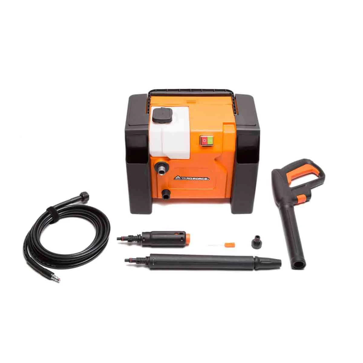 Yard Force 135 Bar 1800W High-pressure Washer W/ Accessories - Orange - Image 2