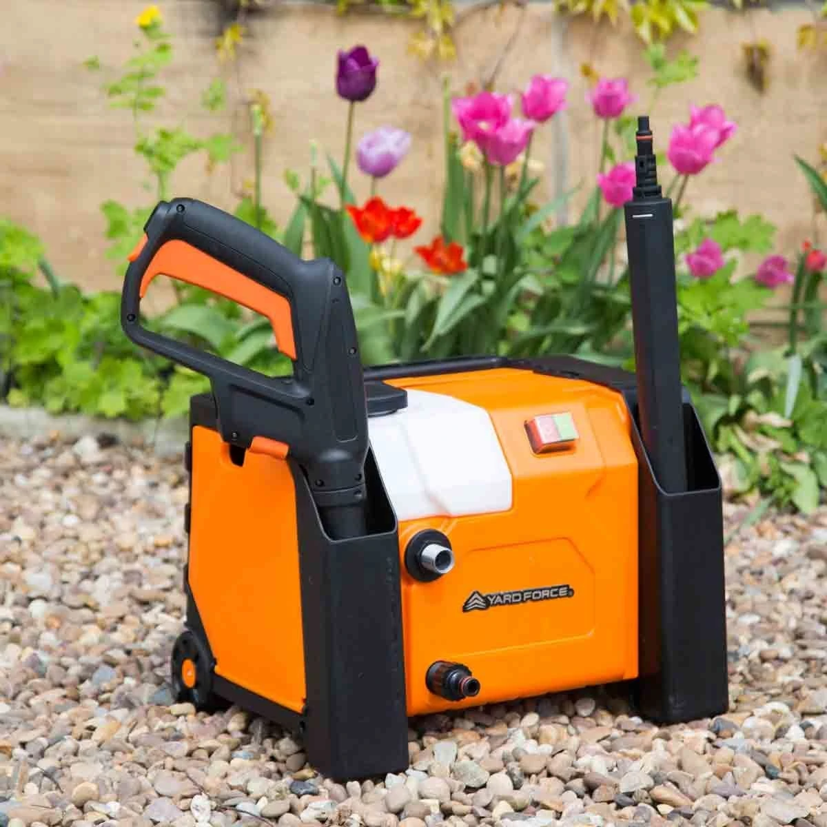 Yard Force 135 Bar 1800W High-pressure Washer W/ Accessories - Orange - Image 4