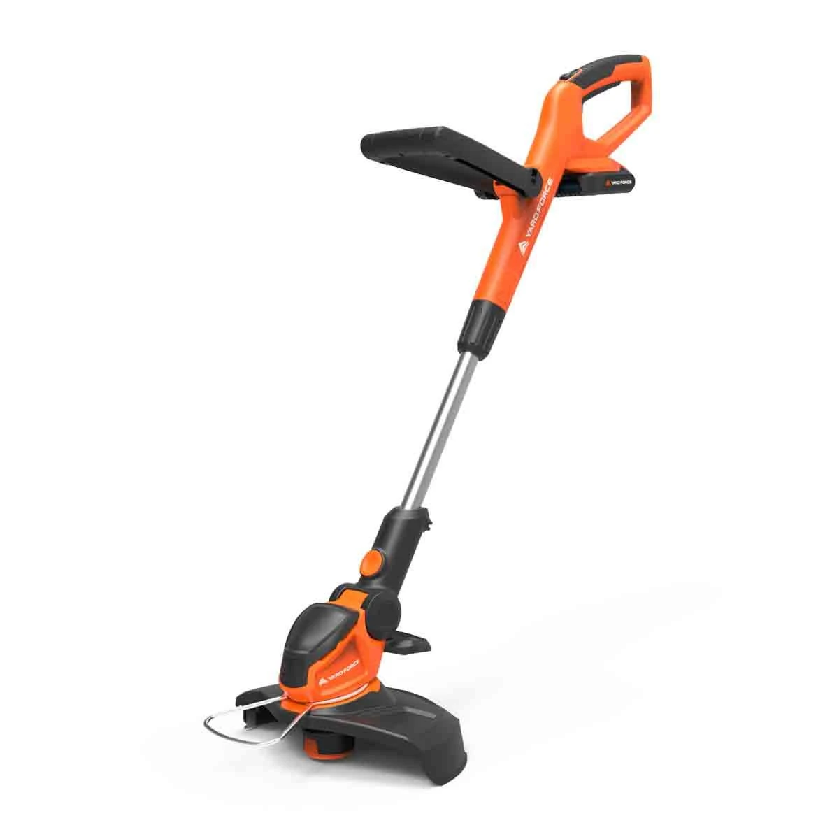 Yard Force 25Cm 20V Cordless Grass Trimmer W/ 2.0Ah Li-ion Battery And Charger - Orange & Black