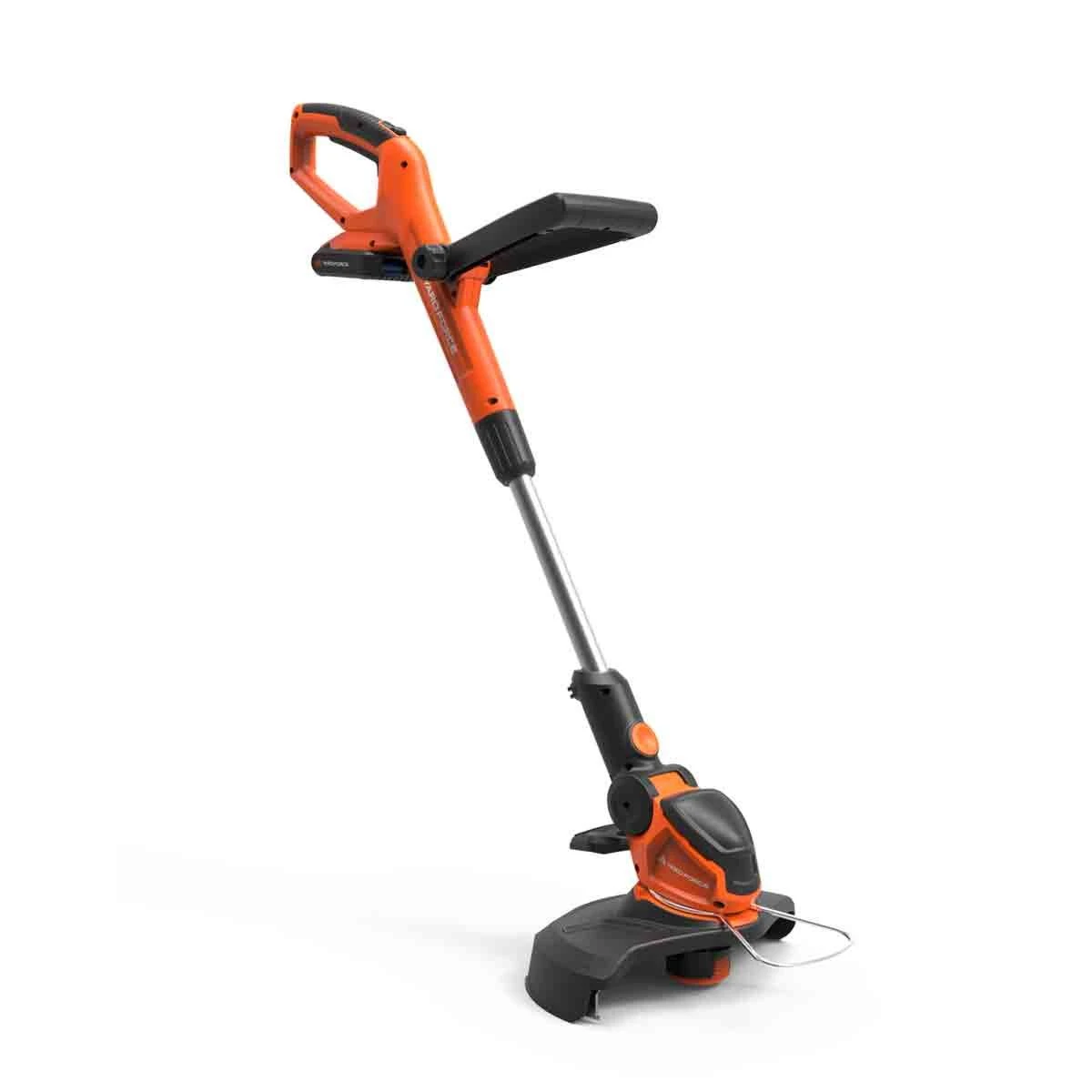 Yard Force 25Cm 20V Cordless Grass Trimmer W/ 2.0Ah Li-ion Battery And Charger - Orange & Black - Image 2
