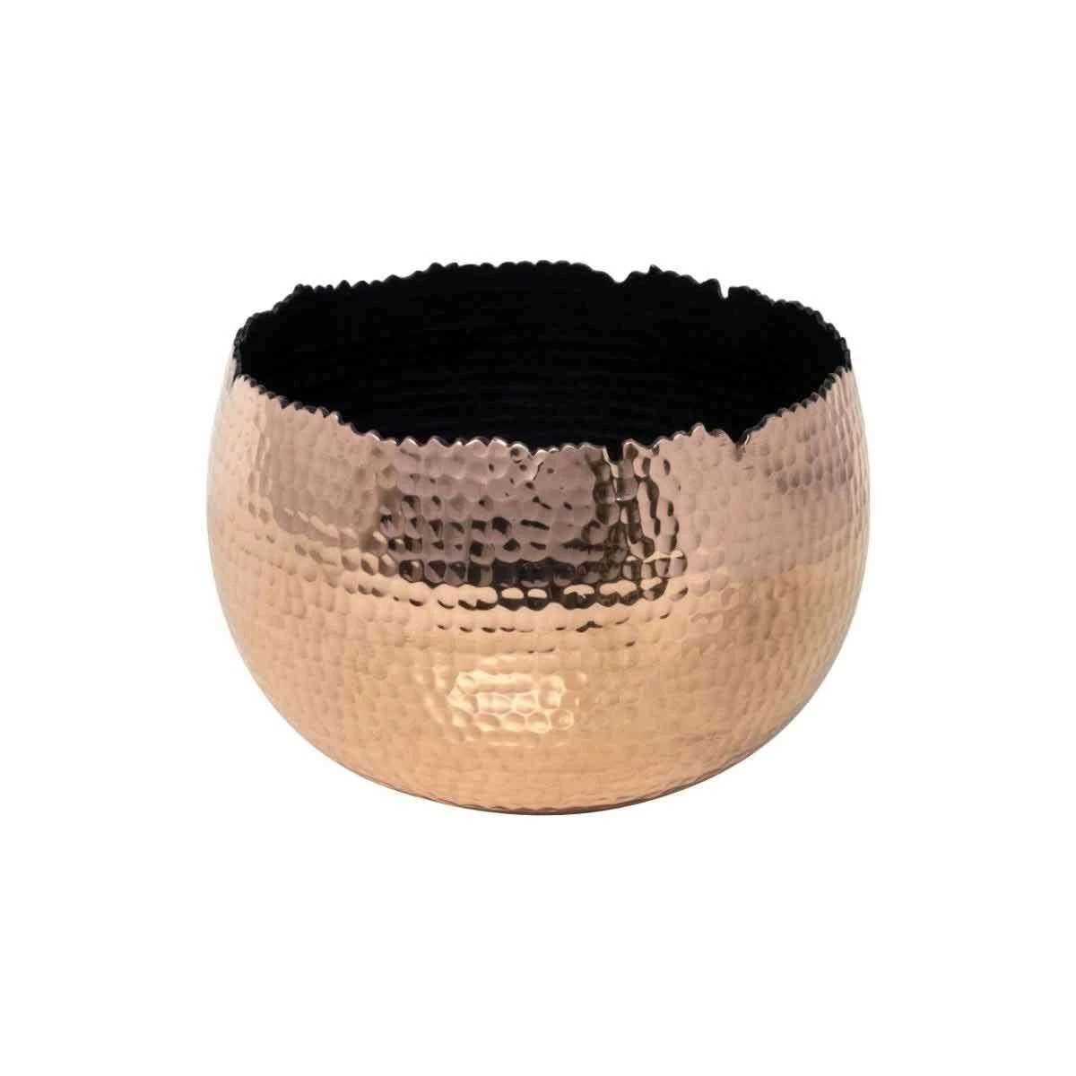 Ivyline Hammered Bowl Copper/Black - 19Cm - Image 2
