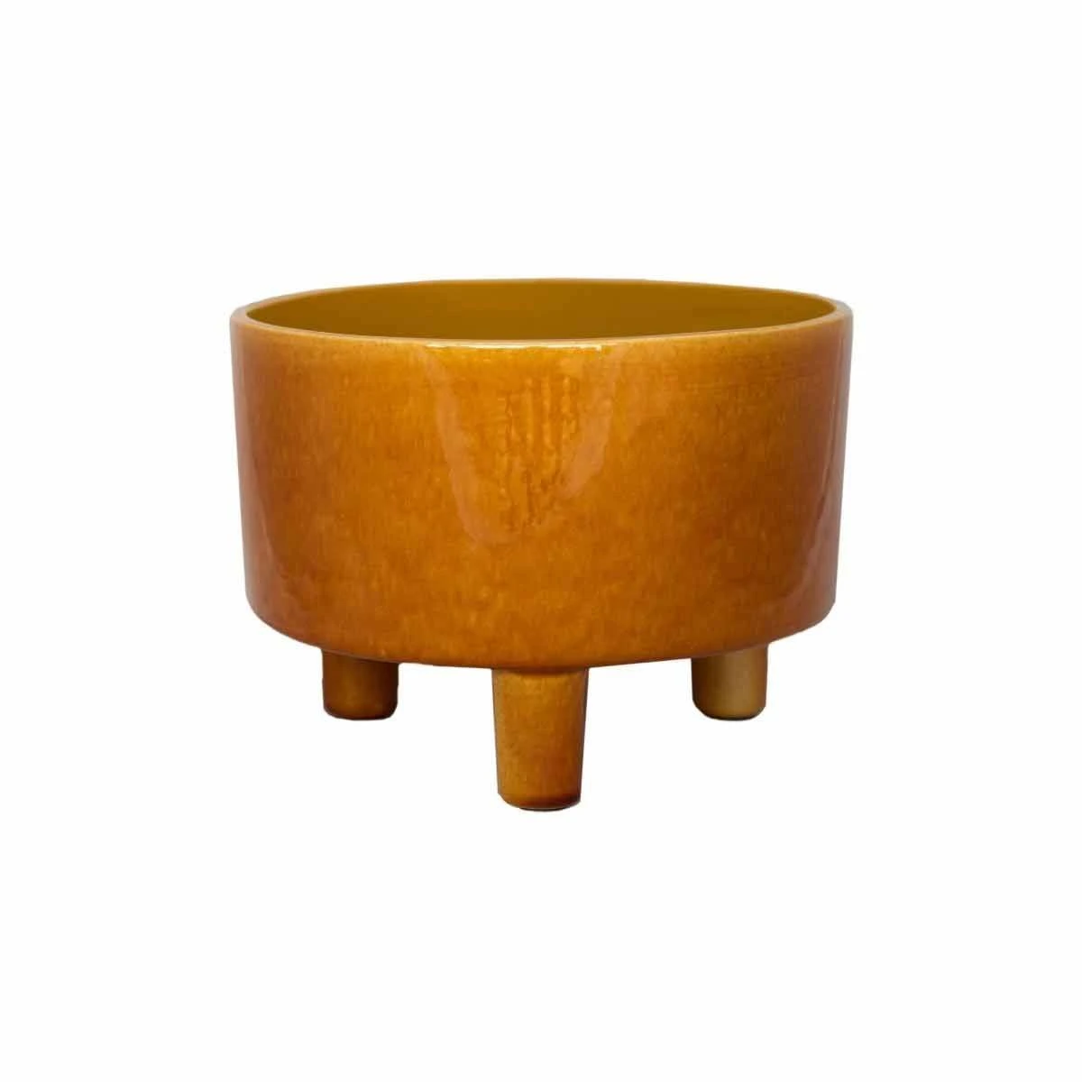 Ivyline Pisa Mustard Bowl - H14Cm X D19Cm - Image 2