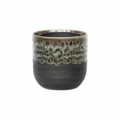 Ivyline Olivine Reactive Glaze Planter - H25Cm X D25Cm