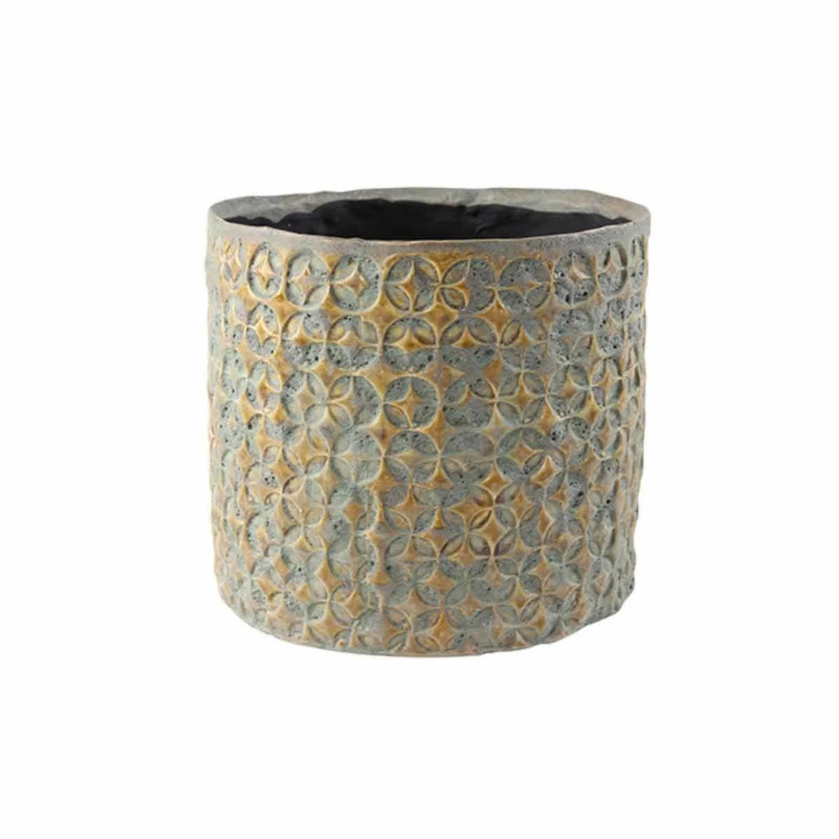 Ivyline Terni Planter Mustard - D20Cm X H18Cm - Image 2