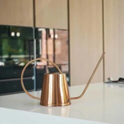 Ivyline Indoor Kensington Copper Watering Can - H24Cm W44Cm