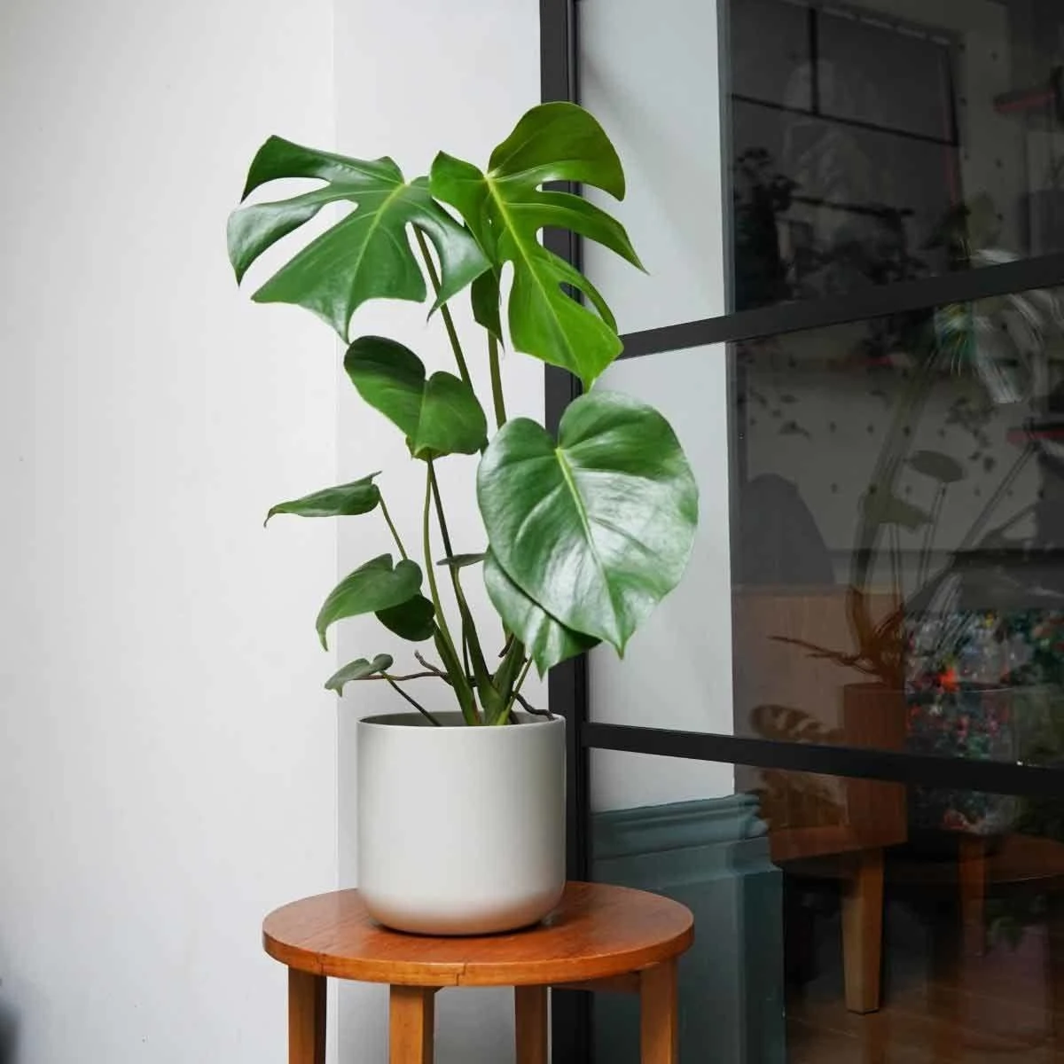 Ivyline Lisbon Planter Light Grey - H26Cm D26Cm